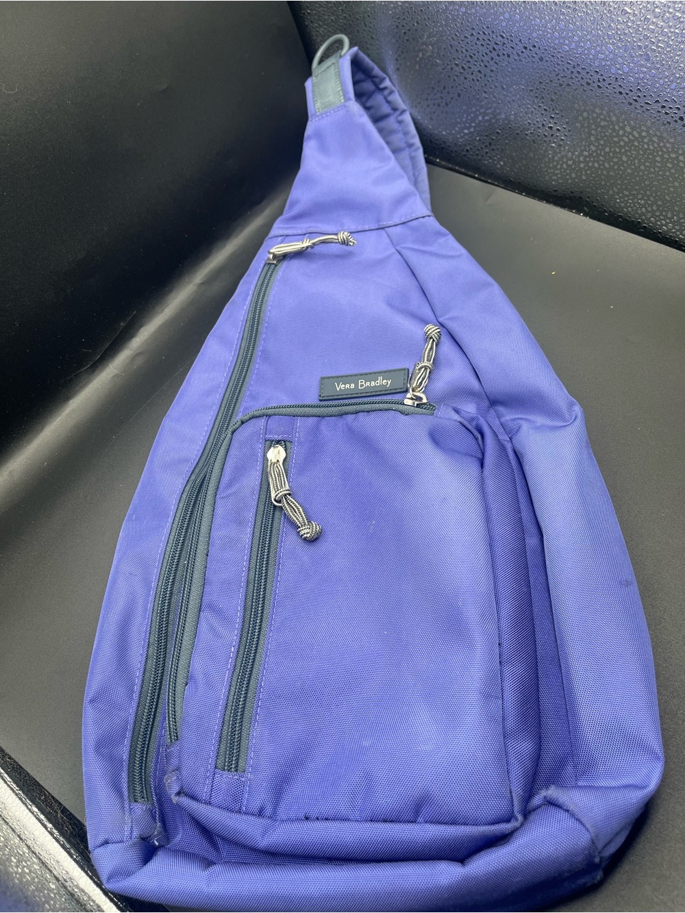 Vera Bradley Royal Purple Sling Backpack
